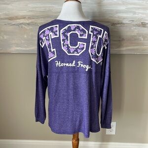 TCU floral graphic tshirt by Chicka-d
